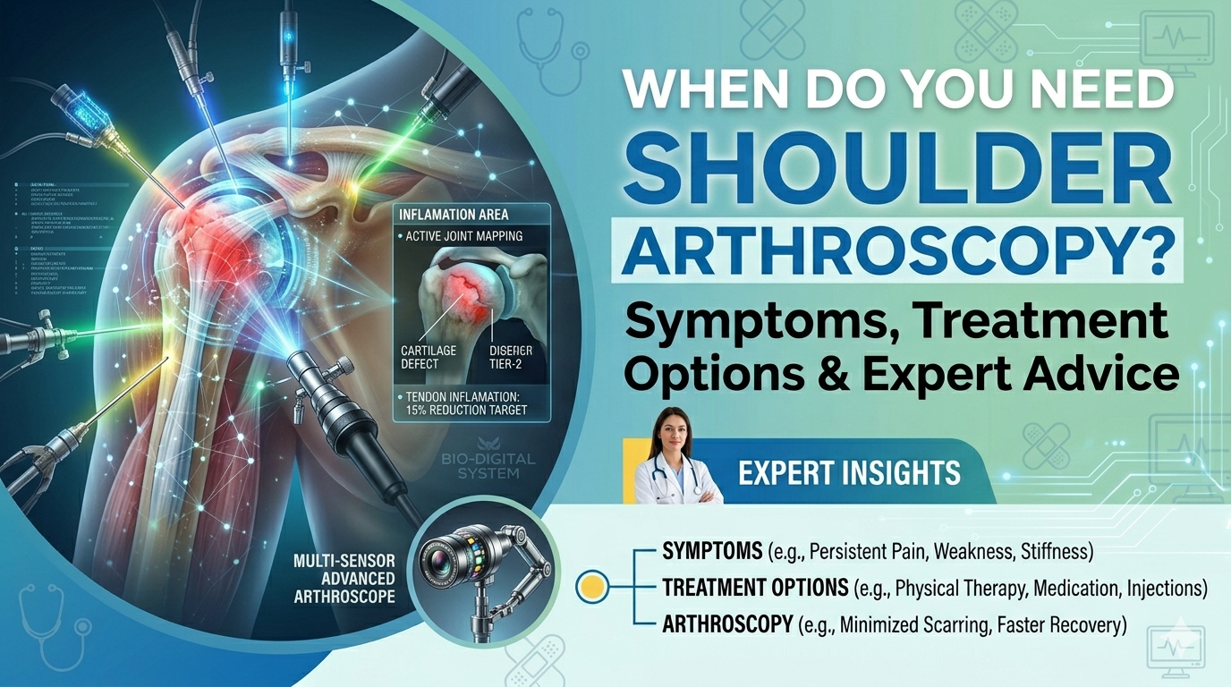 Shoulder Arthroscopy: When Do You Need It? Symptoms, Treatment Options & Expert Advice
