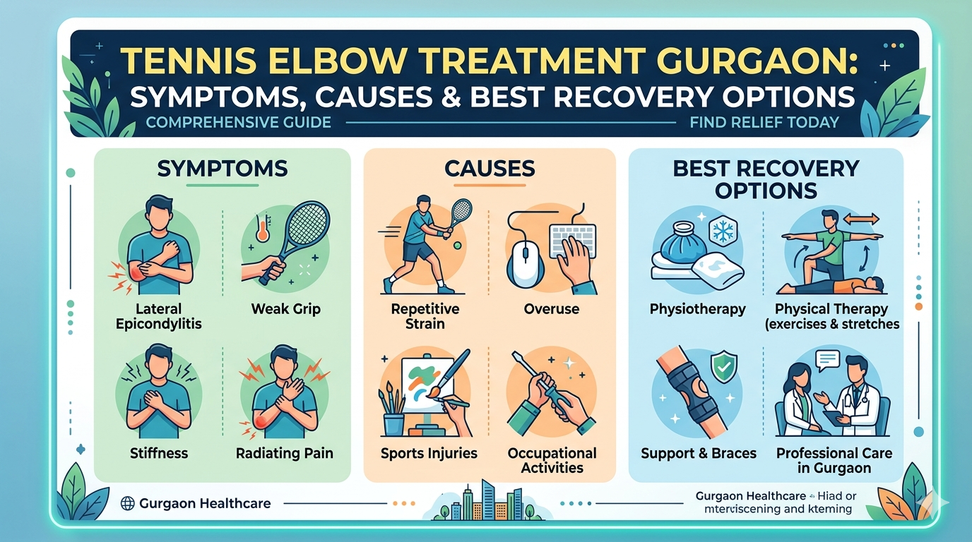 Tennis Elbow Treatment Gurgaon: Symptoms, Causes & Best Recovery Options