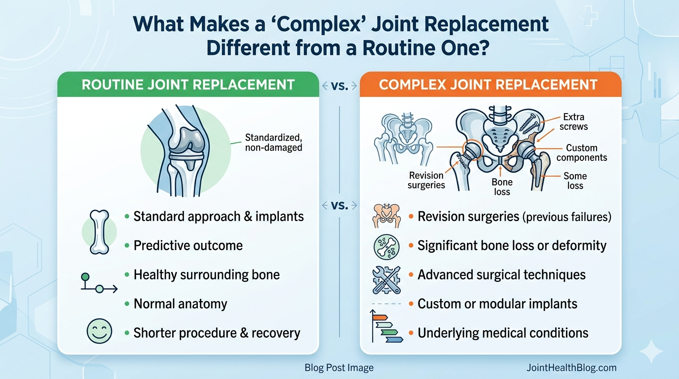 What Makes a ‘Complex’ Joint Replacement Different from a Routine One?