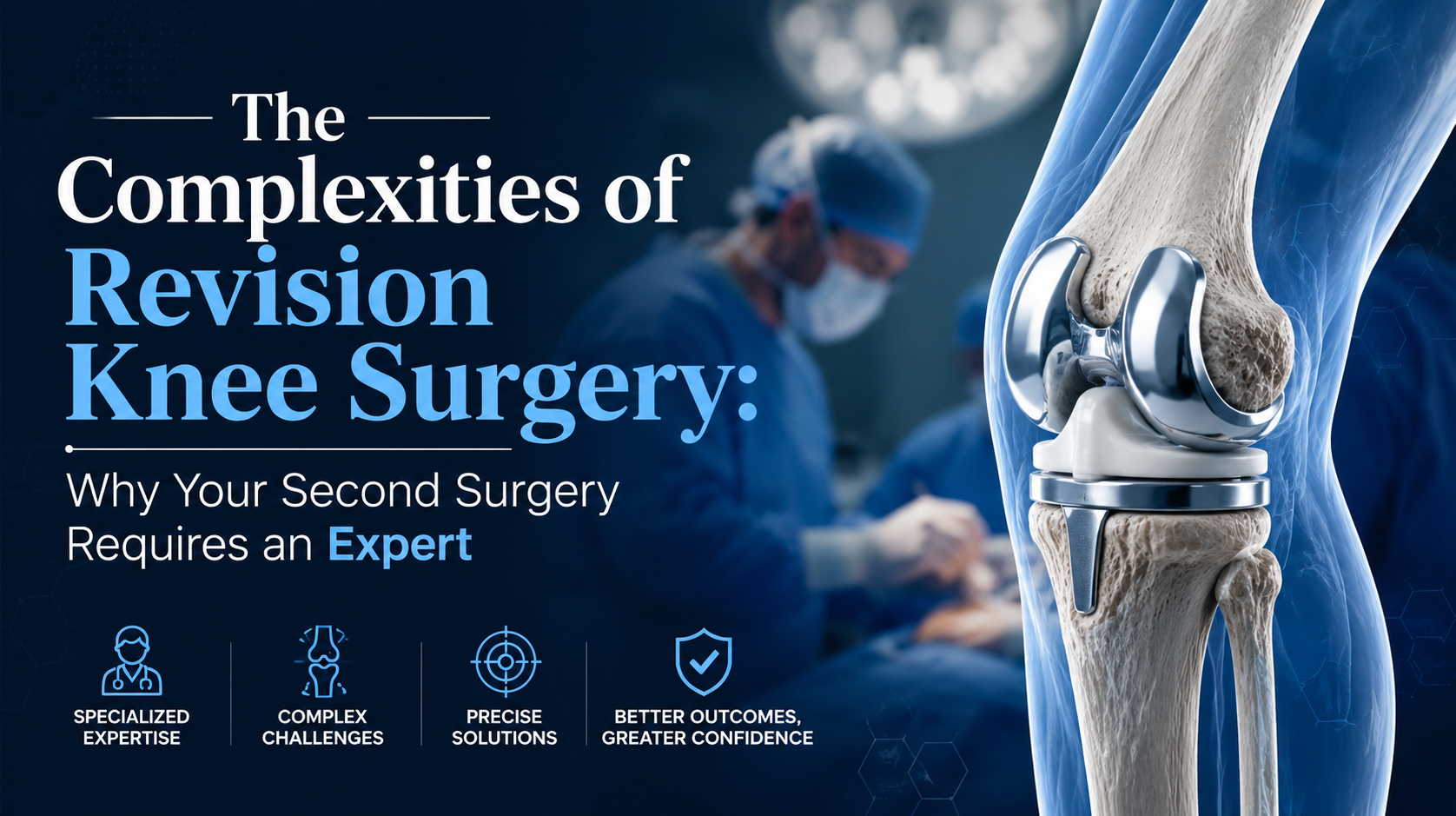 The Complexities of Revision Knee Surgery: Why Your Second Surgery Requires an Expert