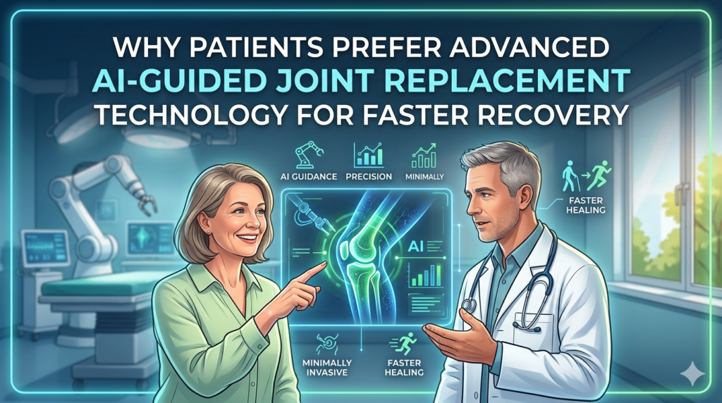 Why Patients Prefer Advanced AI-Guided Joint Replacement Technology for Faster Recovery