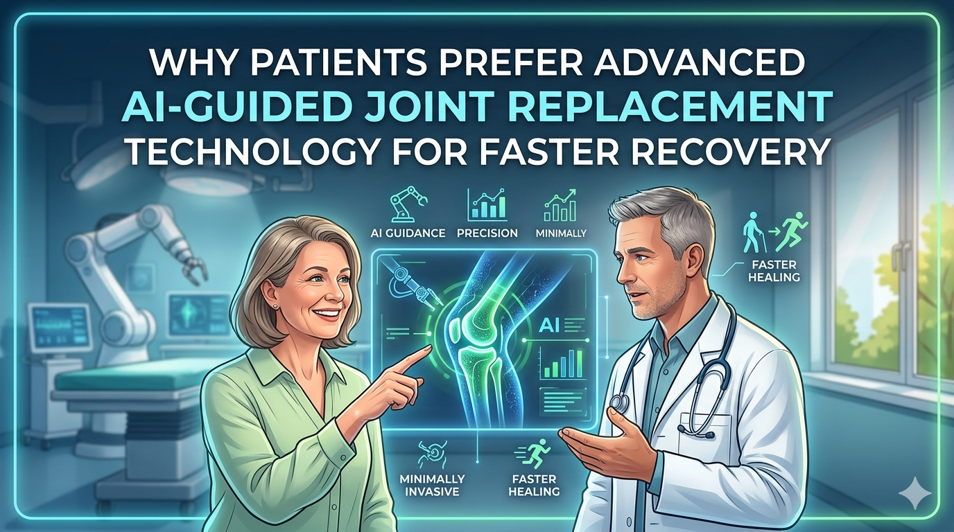 Why Patients Prefer Advanced AI-Guided Joint Replacement Technology for Faster Recovery
