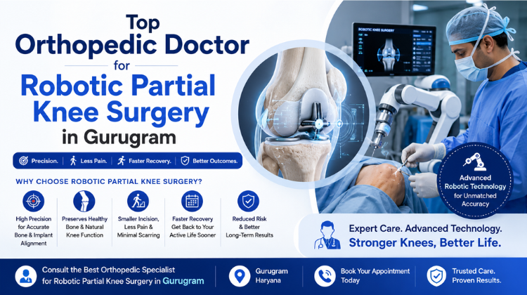 robotic partial knee surgery in Gurugram