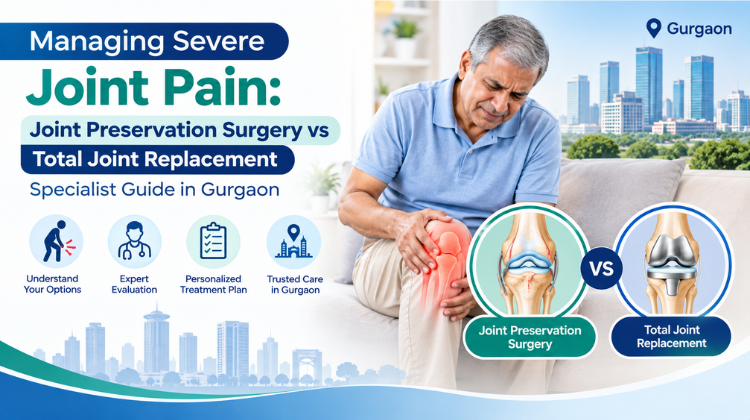 Managing Severe Joint Pain: Joint Preservation Surgery vs Total Joint Replacement Specialist Guide in Gurgaon