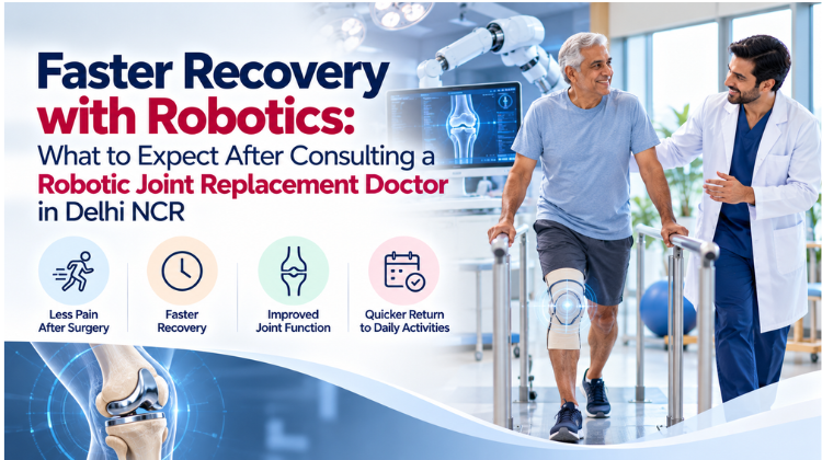 Faster Recovery with Robotics: What to Expect After Consulting a Robotic Joint Replacement Doctor in Delhi NCR