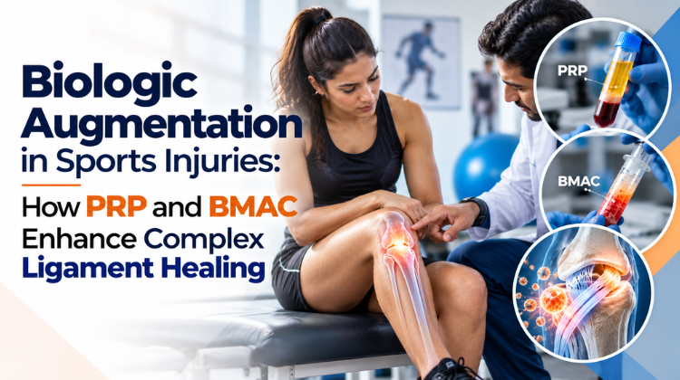 Biologic Augmentation in Sports Injuries: How PRP and BMAC Enhance Complex Ligament Healing