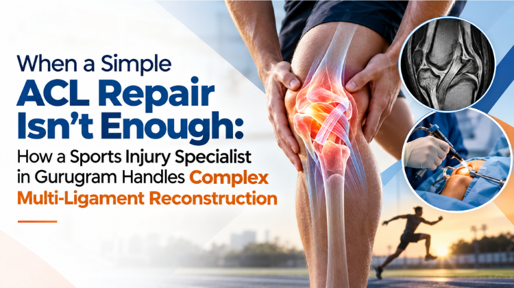 When a Simple ACL Repair Isn’t Enough: How a Sports Injury Specialist in Gurugram Handles Complex Multi-Ligament Reconstruction